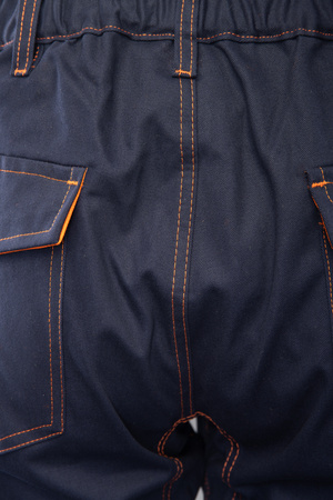 Spodnie do pasa dla spawaczy, antystatyczne PROFFLAM ANTYSTATIC