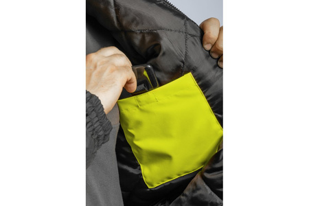 Kurtka robocza bomberka ostrzegawcza ocieplana HOEGERT OKER żółta