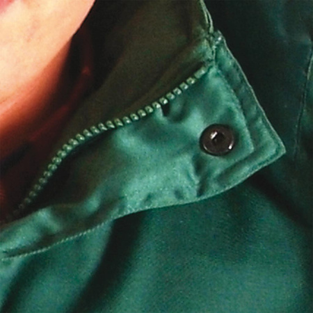 Kurtka zimowa ocieplana przedłużana MASTER niebieska