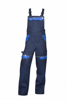 Spodnie robocze ogrodniczki granatowe bawełniane ARDON COOL TRED