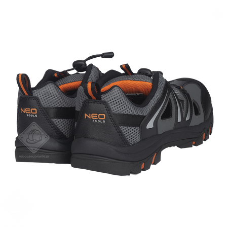 Sandały robocze zawodowe NEO TOOLS czarne lekkie i wygodne OB SRS | 82-72