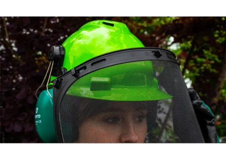 Hełm 97H300 3w1 ze słuchawkami oraz siatką ochronną VERTO