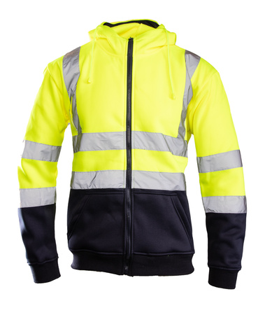 Bluza ostrzegawcza robocza regulowana żółta BRIXTON FLASH AFBD