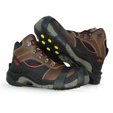 Nakładki antypoślizgowe na obuwie z kolcami