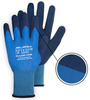 Rękawice w całości oblane lateksem robocze ochronne dzianinowe wytrzymałe bezszwowe ze ściągaczem ochrona dłoni Art.Mas RWNYL 2 BI FOAM