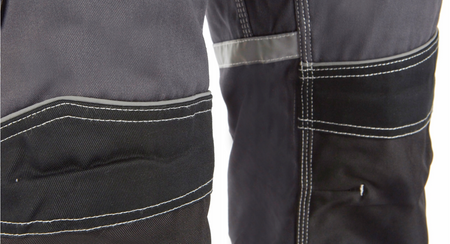 Spodnie robocze ogrodniczki STALCO ALLROUND LINE grafit