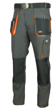 Spodnie robocze do pasa wzmacniane ochronne z kieszeniami Art.Mas CLASSIC