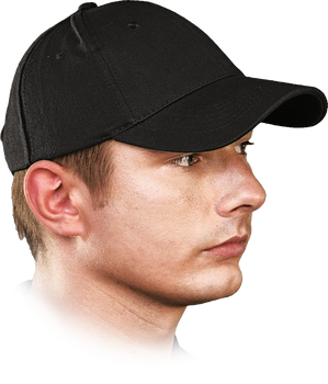 Czapka z daszkiem z regulacją na rzep Reis CZLUXB czarna