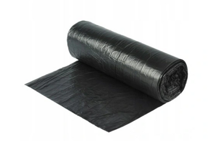 Worki na śmieci LDPE 120L czarne 10 szt