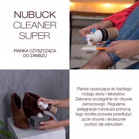 Pianka do czyszczenia zamszu COCCINE NUBUCK CLEANER