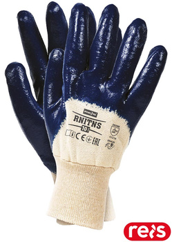 REIS Rękawice RNITNS nitrylowe powlekane WYRZEDAŻ