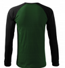 Koszulka RIMECK 130 z długim rękawem dwukolorowa zielono-czarna