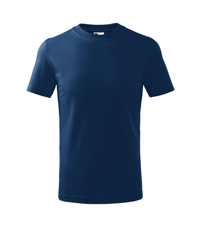 T-shirt koszulka MALFINI BASIC ciemnoniebieski dziecięca