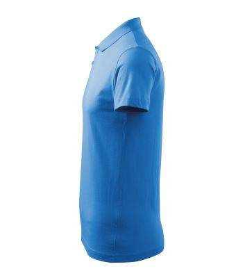 Koszulka Polo męska | Single J. (lazurowy)