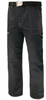 Spodnie robocze do pasa czarne lekkie na lato GRANDMASTER