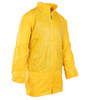 Kurtka nylonowa przeciwdeszczowa wodoodporna z kapturem żółta Polstar GROSVENOR D214