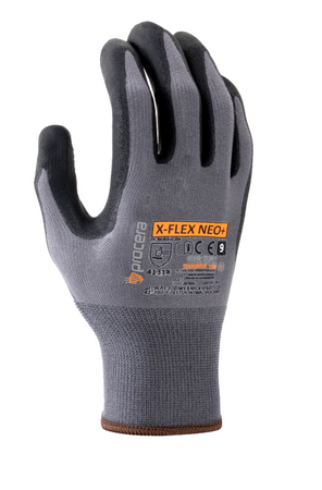 Rękawice robocze manualne z nakropieniem X-FLEX NEO +