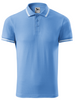 Koszulka polo MALFINI URBAN błękitny WYPRZEDAŻ bawełniana 