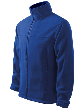 Bluza męska polar na zamek MALFINI JACKET 501 niebieski chabrowy