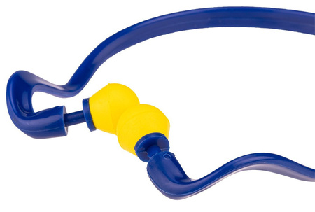 Zatyczki do uszu na pałąku stopery douszne wkładki przeciwhałasowe NEO TOOLS 97-553