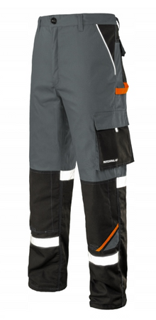Spodnie robocze do pasa z odblaskiem PROFESSIONAL-REF