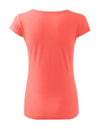 MALFINI koszulka damska bawełniana t-shirt PURE 122 koral