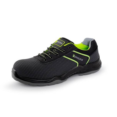 Buty robocze półbuty ochronne z metalowym podnoskiem odporne na wstrząsy Procera STINGER S1