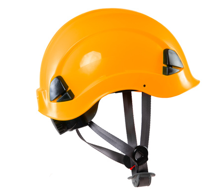 Kask hełm roboczy ochronny ABS Alpin żółty