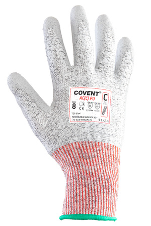 COVENT rękawice anyprzecięciowe AC(C) PU