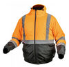 Kurtka robocza bomberka ostrzegawcza ocieplana HOEGERT OKER pomarańczowa