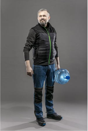 Kamizelka pikowana ocieplacz męski HOGERT MADS