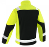 Bluza polar rozpinany z odblaskiem w kolorze żółtym fluo ECLIPSE