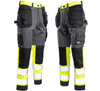 Spodnie robocze ostrzegawcze do pasa odblaskowe fluorescencyjne Polstar SEVEN KINGS FLASH A9SP