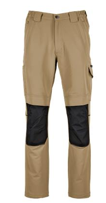 Spodnie robocze do pasa elastyczne STALCO STINGER beż