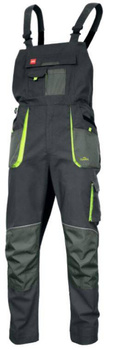 Spodnie ochronne robocze ogrodniczki z tkaniny canvas elastyczne regulowane Art.Mas CLASSIC STRETCH SLIM