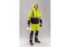 Kurtka robocza bomberka ostrzegawcza ocieplana HOEGERT OKER żółta