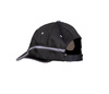 Czapka z daszkiem robocza zapięcie na rzep BASEBALL czarno-stalowa