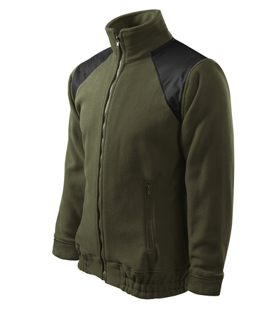 Bluza polarowa rozpinana unisex ciepła 360g MALFINI HI-Q 506 military