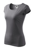 MALFINI koszulka damska bawełniana t-shirt PURE 122 stalowe