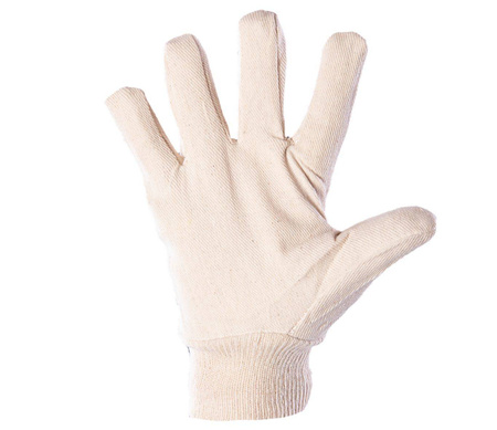 Rękawice robocze ochronne drelichowe bawełniane Polstar RRDB