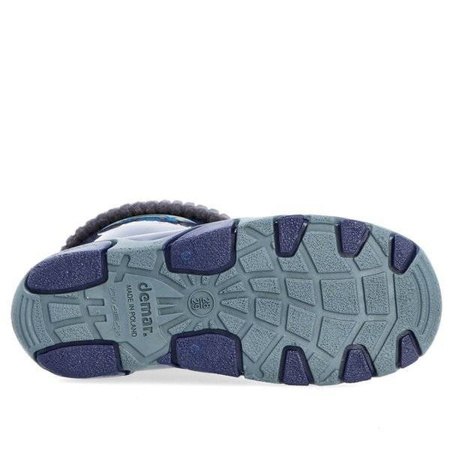 Kalosze dziecięce ocieplane deszczowe śniegowe wodoodporne PVC Demar STORMER LUX D