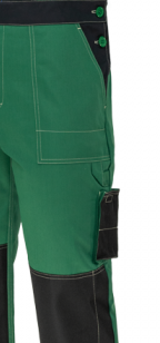 Spodnie robocze ogrodniczki lekkie na lato GRANDMASTER+ zielone