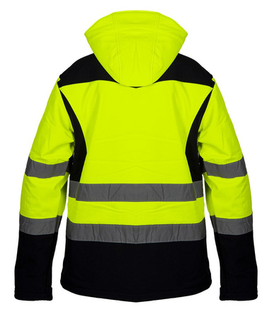 Kurtka robocza ostrzegawcza softshell z polarem NEO 81-700