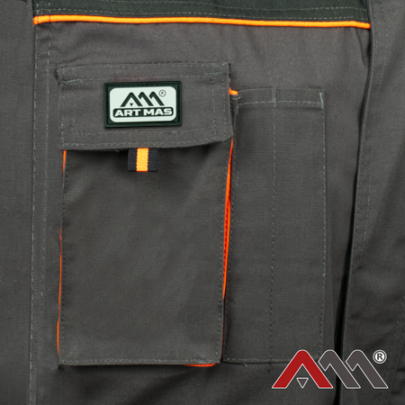 Zestaw Art.Mas CLASSIC Ubranie robocze - Kurtka robocza i Ogrodniczki robocze