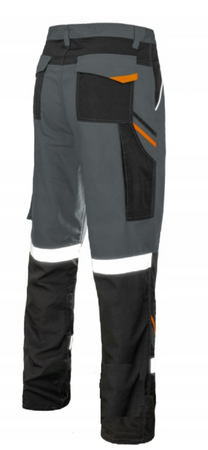 Spodnie robocze do pasa z odblaskiem PROFESSIONAL-REF