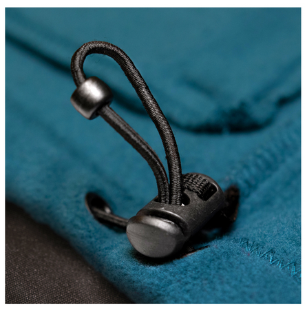 Bluza polar ciepły 360 g EFFECT petrol blue