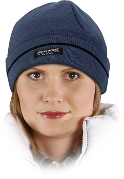 Czapka robocza zimowa jesienna ciepła CZBAW-THINSUL granatowa