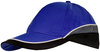 Czapka robocza z daszkiem baseballowa uniwersalna czapeczka ochrona głowy wysokie temperatury Art.Mas CBI niebieska