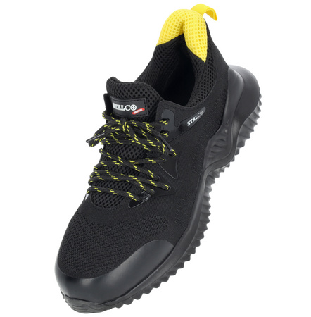 Półbuty ochronne lekkie buty robocze bez podnoska OB SRA STALCO TOMAS Premium