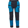 Spodnie robocze profesjonalne do pasa elastyczne wytrzymałe dużo kieszeni niebieskie Cerva KEILOR